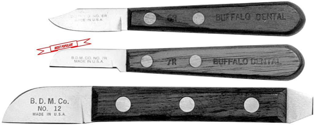 No. 12 Knife w/ Rosewood Handle, 1 3/4" Blade