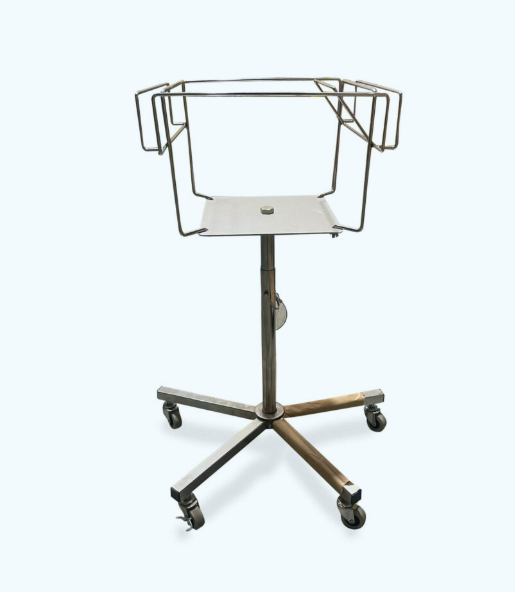 Countway Stand, w/Square Wire Basket 