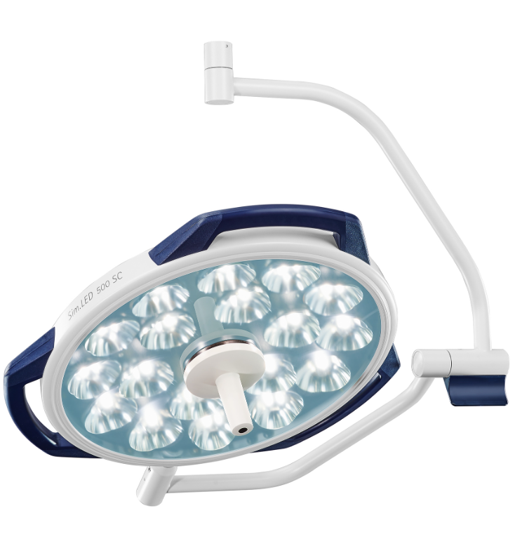 Lighting, Medical, Simeon, Triple Sim.LED 500 SC, Ceiling 