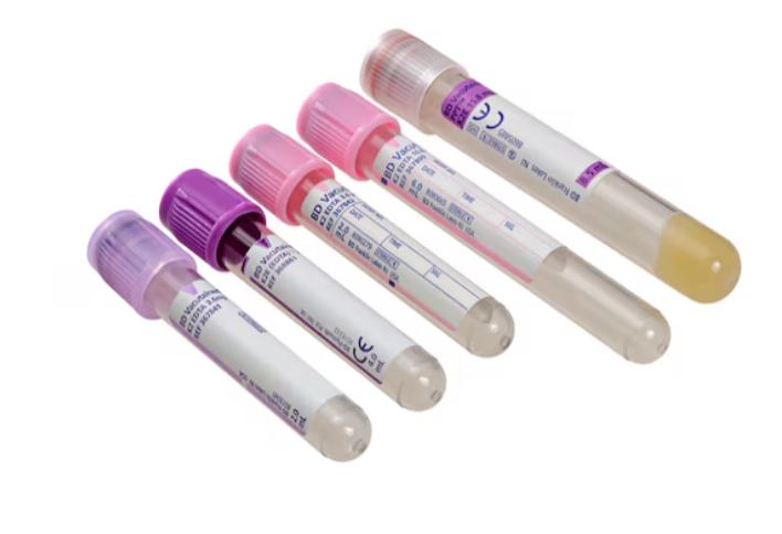 Tube, Conventional Stopper, 13 x 100mm, 7.0mL, Lavender, Paper Label, K3EDTA 15%, Solution 0.081mL, 12.15mg, 100/bx, 10bx/cs 