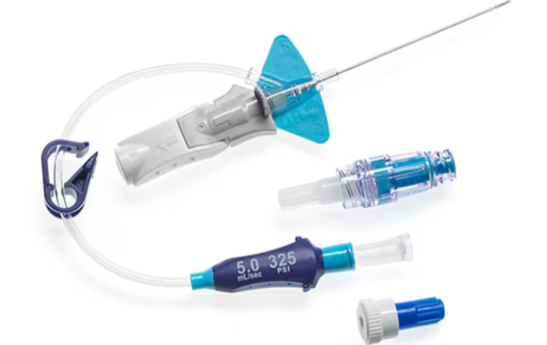 Closed IV Catheter System w/MaxZero, Needle-Free Connector, 22G X 1.75 IN, 80/cs 
