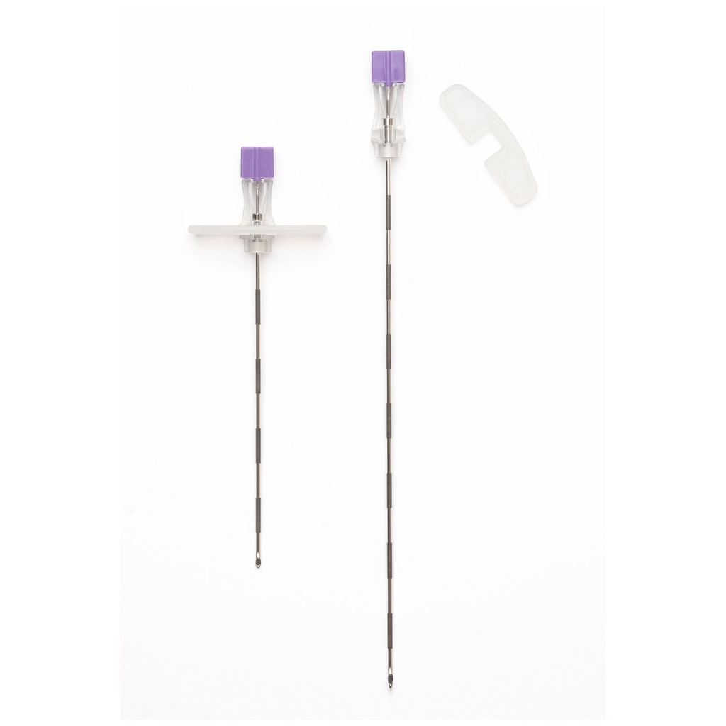 Detachable Wing Needle, 17G x 3½", Violet, 25/bx 