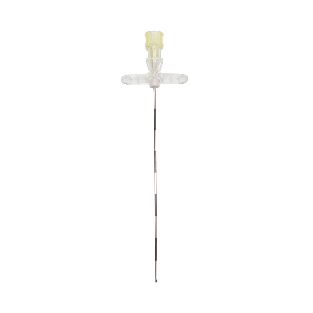 Fixed Wing Needle, 20G x 3½", Yellow, 25/bx, 4 bx/cs 