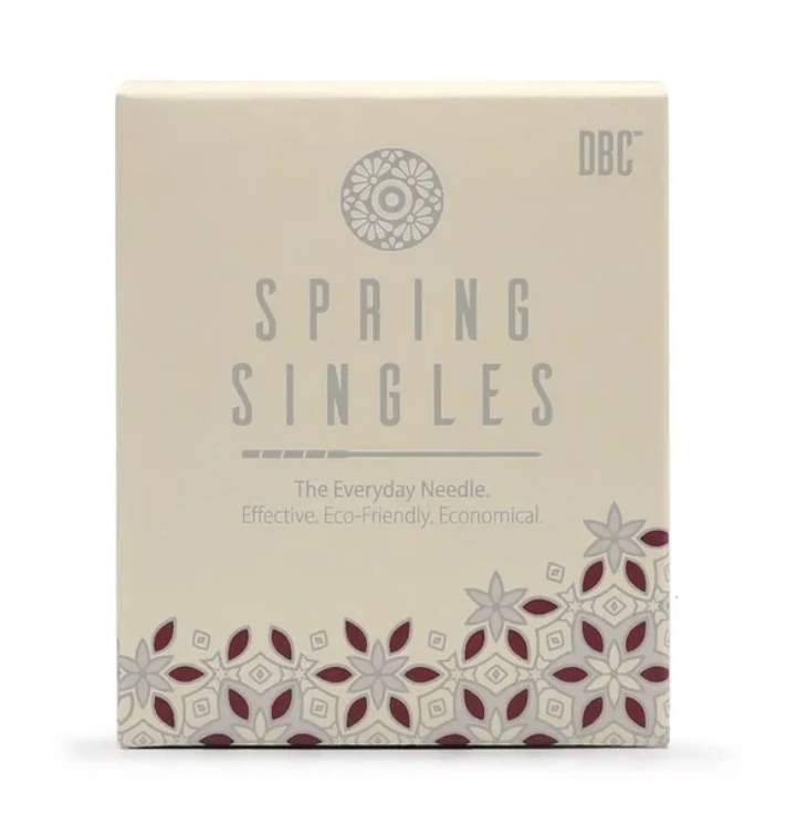 Acupuncture Needle, DBC Spring Singles, 0.22mm x 30mm, 100/bx 