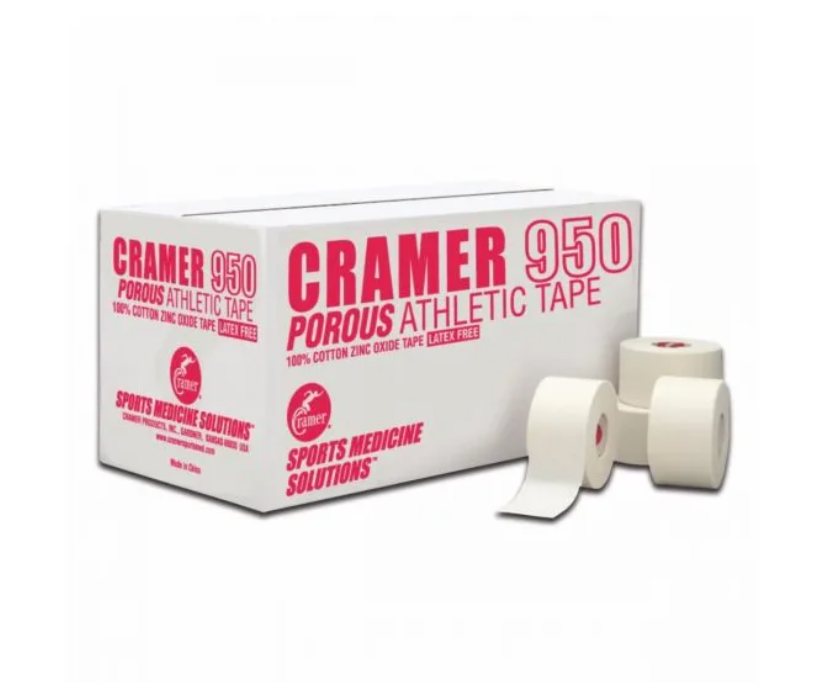 Athletic Tape, ½" x 10 yds, White, 24/cs (Legacy# 282050) 