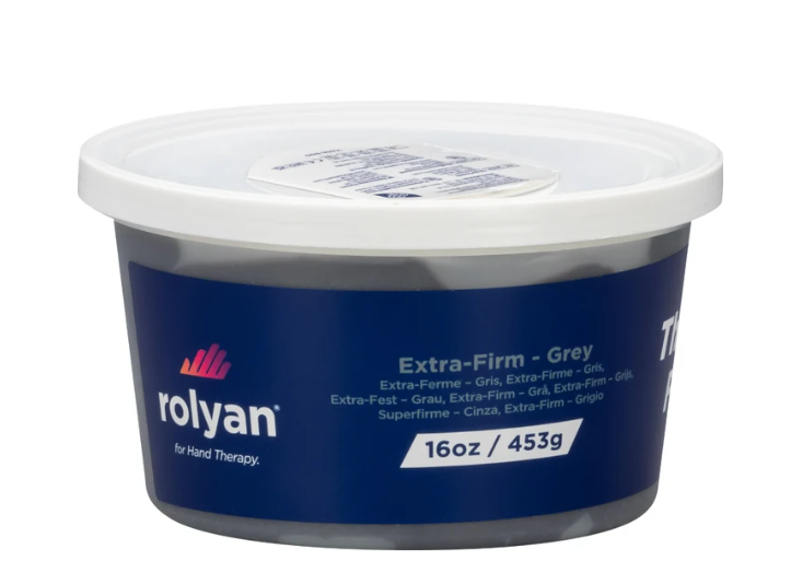 Therapy Putty, X-Firm, Grey, 16 oz 