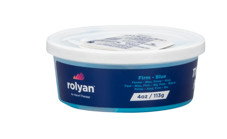Therapy Putty, Firm, Blue, 4 oz 