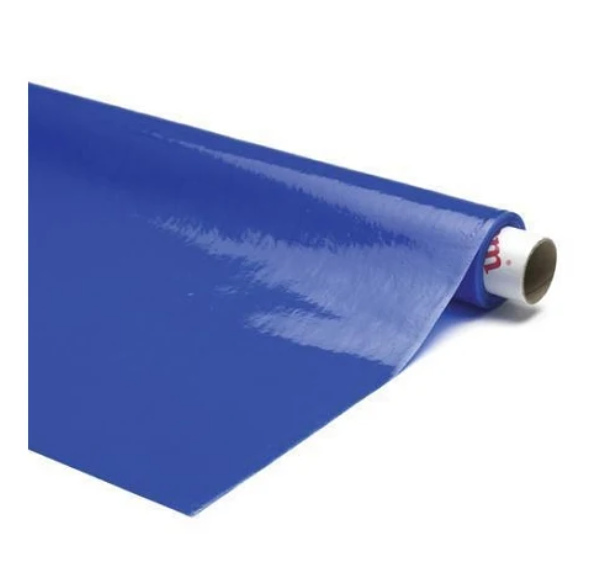 Dycem Mat, 8" x 2 yd, Blue 