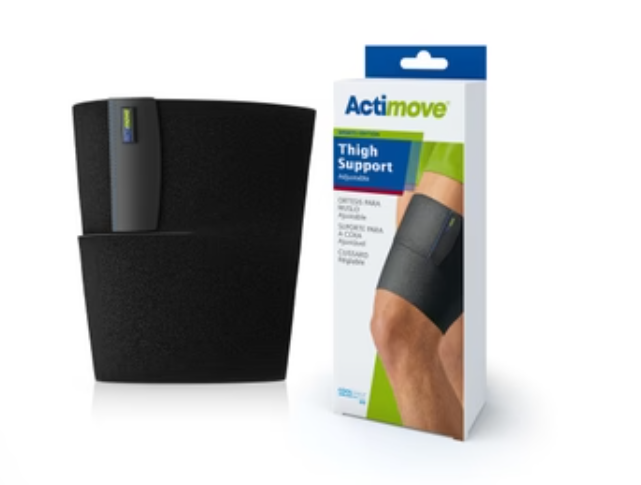 Actimove Thigh Support, Adjustable, Universal, 17 3/4" - 31 1/2", Black