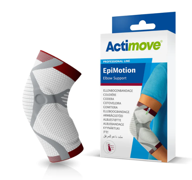 Actimove Elbow Support, EpiMotion, Professional Line, White, 2X-Large 