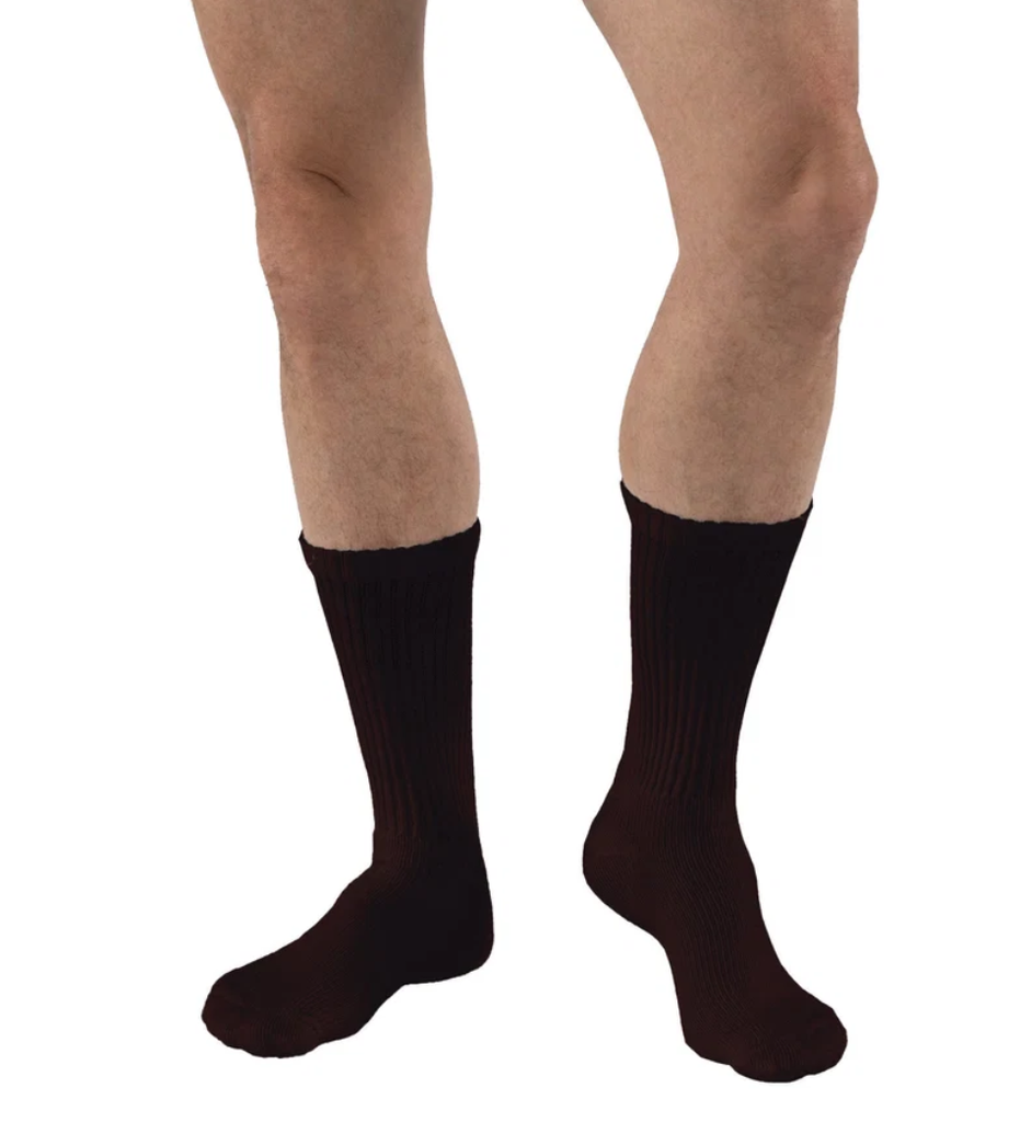 BSN Medical/Jobst Sensifoot Diabetic Compression Crew 8-15 mmHg, Black, Med