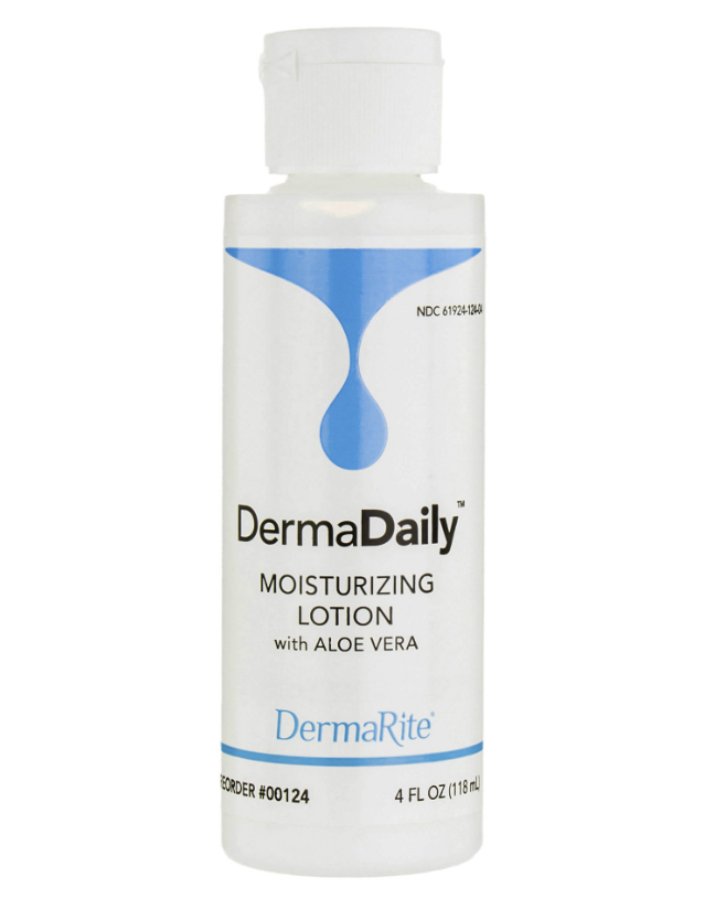 DermaDaily Moisturizing Lotion w/Aloe, 4oz, 96/CS 