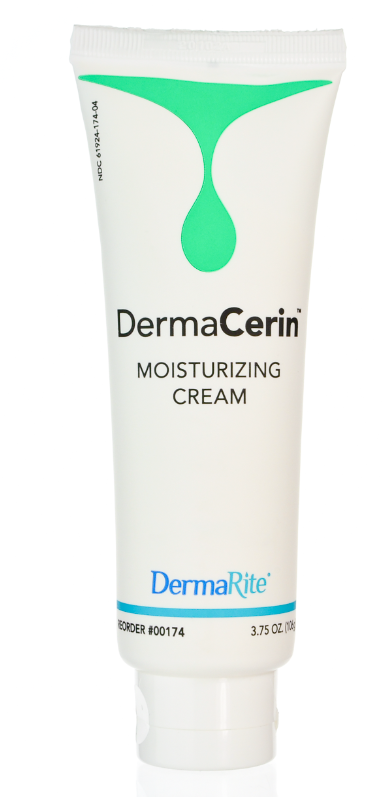 DermaCerin Moisturizing Cream, 3.75oz Tube, Unscented, 24/cs