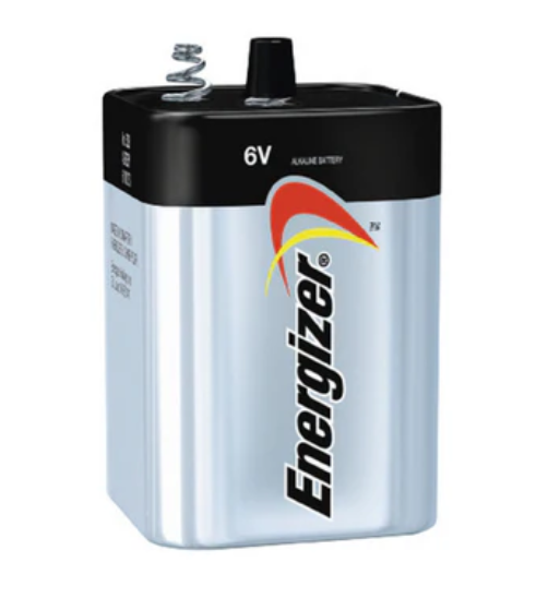Energizer MAX Battery, Alkaline, 6V, 6/cs
