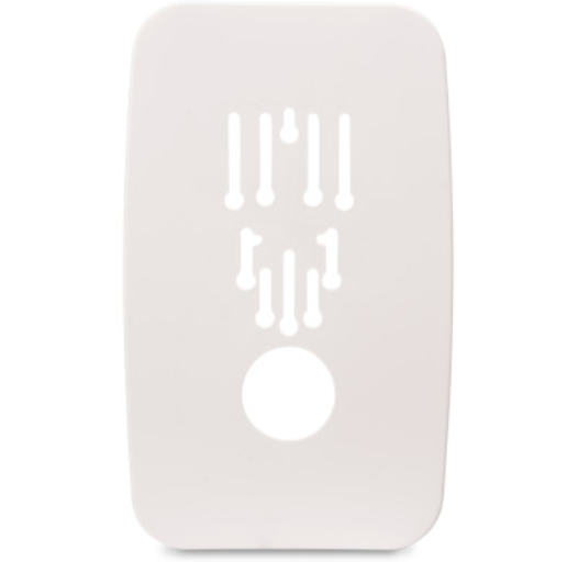 Universal Wall Plate, White, 18/cs