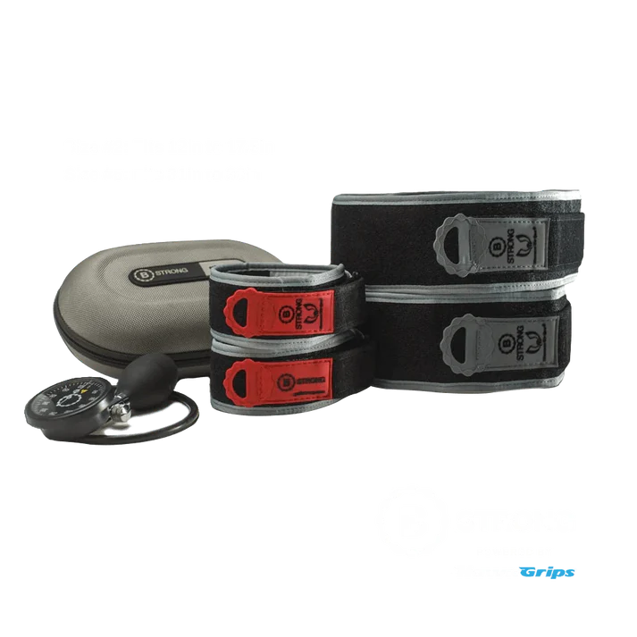 BFR Individual Package, 4 BFR Bands (Sizes 2 & 5), Hand Pump, Carrying Bag, B Strong Guidance App License
