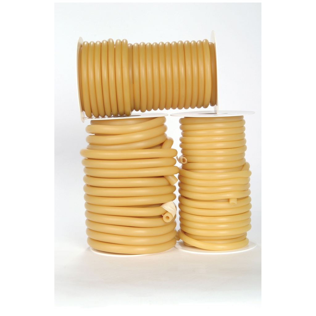 Translucent Amber Tubing, 3/16"-ID x 3/32"-Wall x 3/8"-OD, 50 ft/bx (Legacy# 10908)
