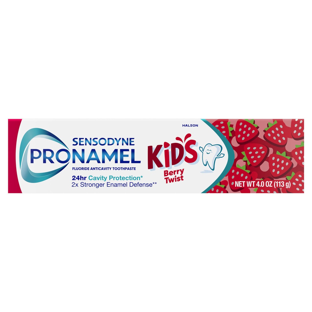Sensodyne Pronamel Kid's Toothpaste, Berry Twist, 4.0 oz. Tube, 12/cs 