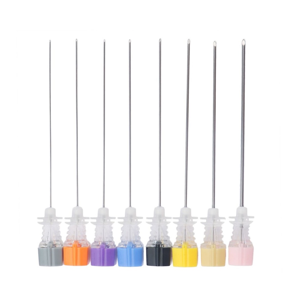 Spinal Needle, Quincke Tip, 22G x 6", 25/bx