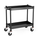 Luxor MightyHaul 18” Heavy-Duty Utility Cart w/Two Reversable Shelves