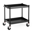 Luxor MightyHaul 24” Heavy Duty Utility Cart w/2 Reversable Shelves
