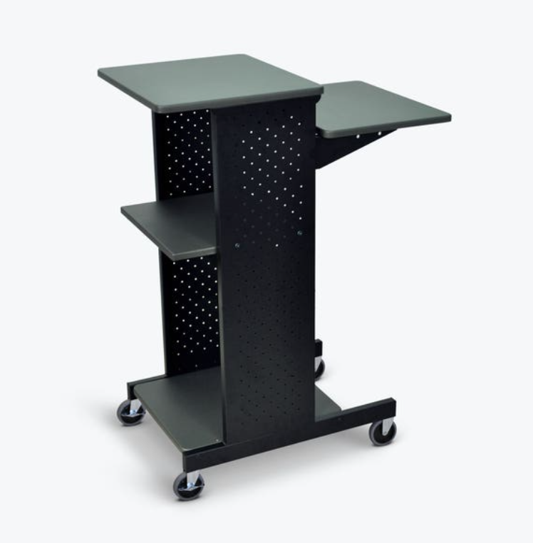 Luxor 40" Mobile Presenters Station (Assembly Required)