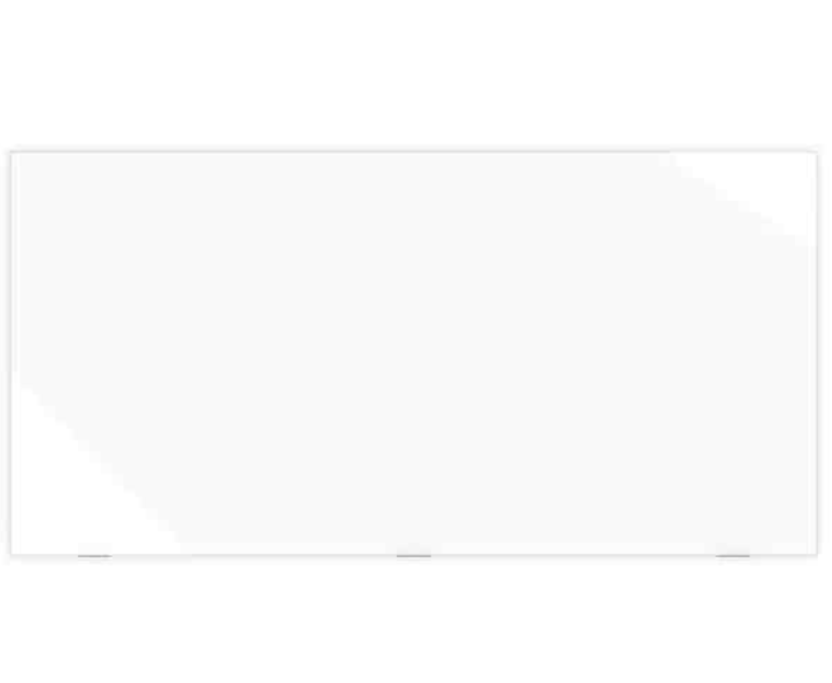Luxor Dry Erase Magnetic Wall Mount Glass Board, 60x40, Frameless