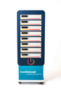 Luxor KwikBoost 8-Bay Multi-Device Charging Locker w/Custom Graphics