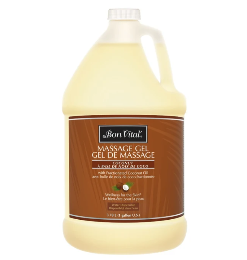 Bon Vital Coconut Massage Crème, 1 Gallon