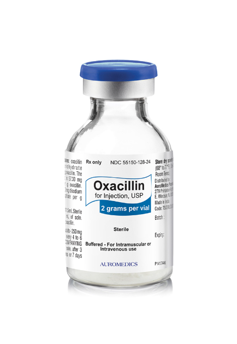 Oxacillin for Injection, USP 2.0 grams, Pharmacy Bulk Package, 10/bx (Rx) 