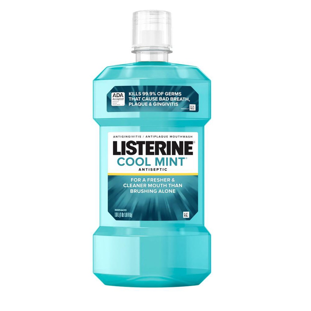 Cool Mint® Listerine, 1 Liter, 6/cs 