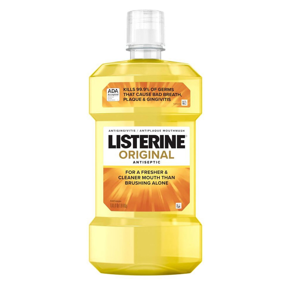Original Listerine, 1 Liter, 6/cs 