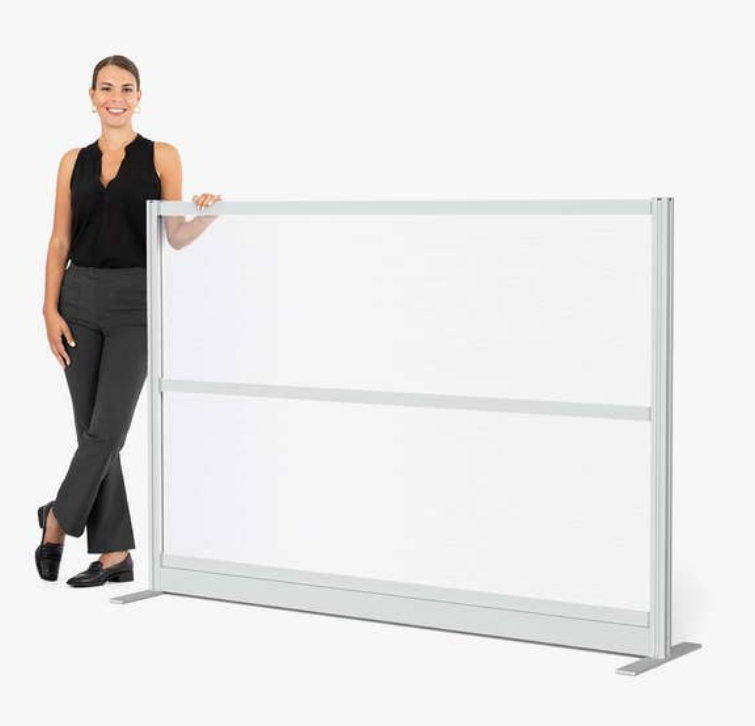 Luxor Translucence Modular Wall Room Divider System, 70" x 48"