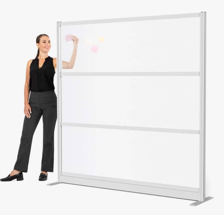 Luxor Translucence Modular Wall Room Divider System, 70" x 70"
