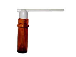 MTI Bottle #286, Amber Glass Atomizer w/Polypropylene 