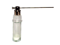 MTI Bottle #175, Glass Powder Blower 