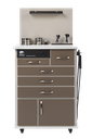 MTI TC100AS ENT Cabinet, Sit-down, Standard Configuration 1, Trim-White 