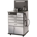 MTI TC100AS ENT Cabinet, Sit-down, Standard Configuration 1, Metal-Stainless Steel 