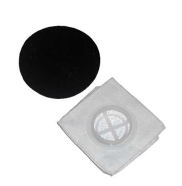 MTI Filter Bag & Activated Charcoal Disc, 0.1 Micron 