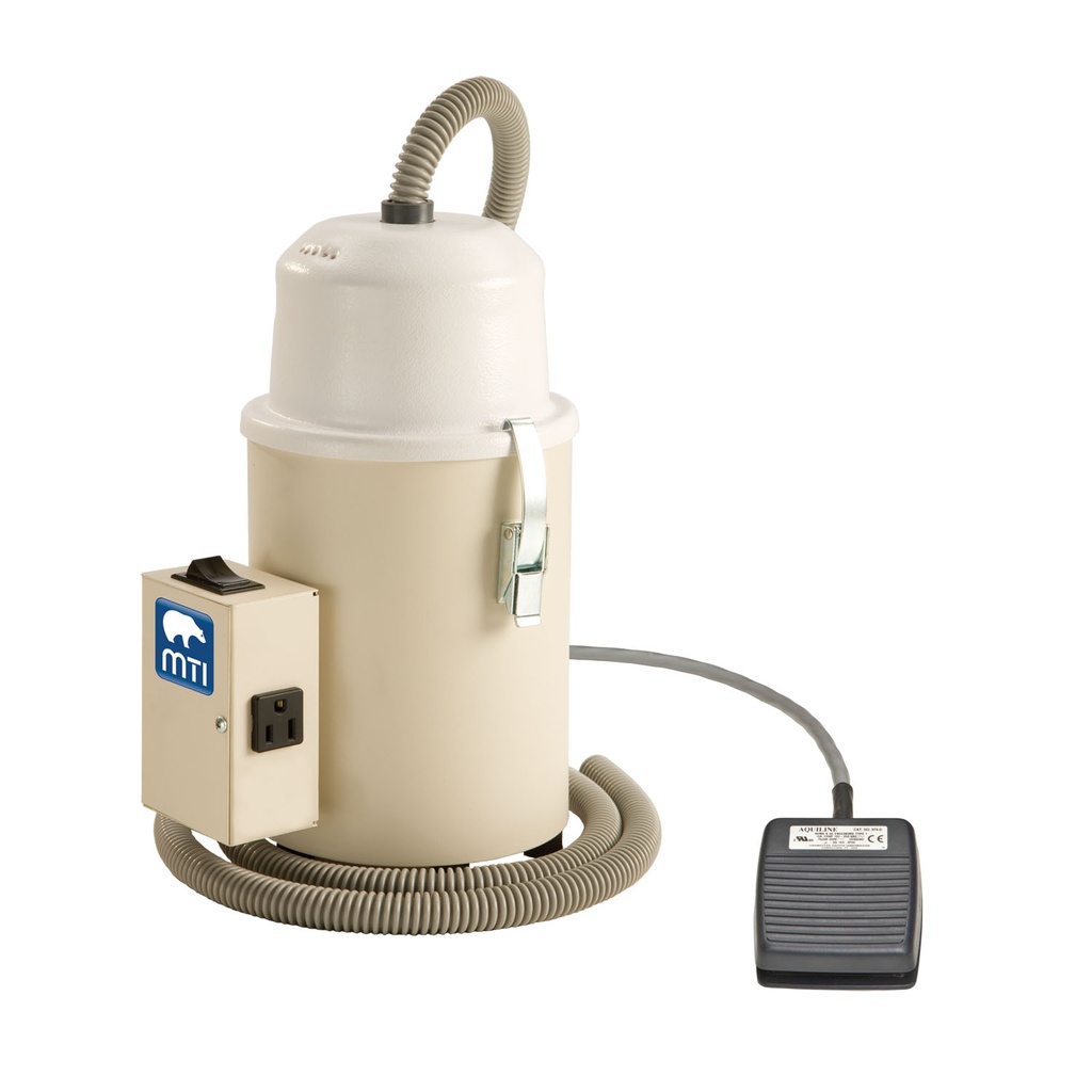 MTI DV-3 Dust Vac Debris Vacuum w/Foot Control, 115V 