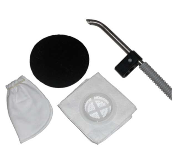 MTI Dust Vacuum Adapter Kit, AEU-10SS Power Tip, Aseptico Drill 