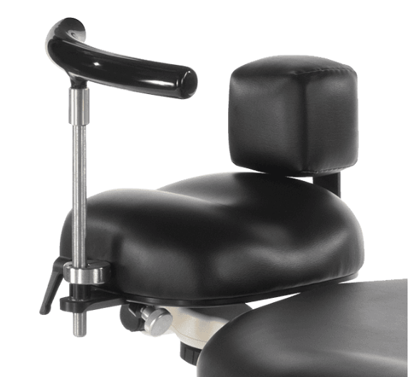 MTI Headrest, Ophthalmic Deep Oval, Articulating, G2, Premium