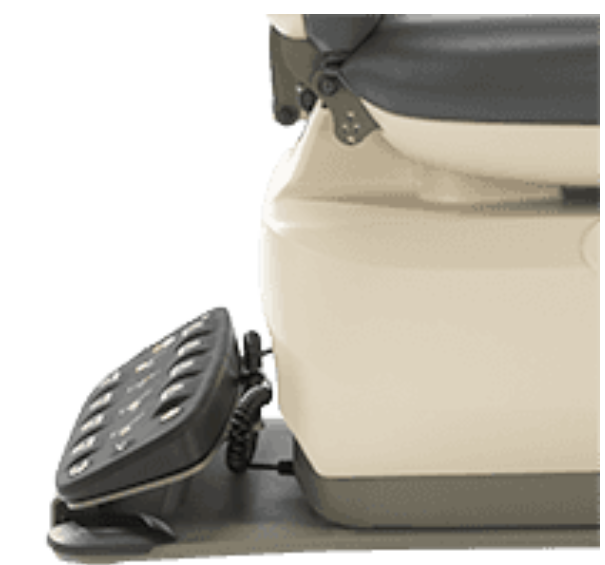 MTI Foot Control Slant Mount Assembly, Std Base G2 