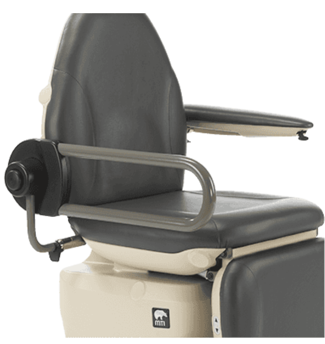 MTI Transfer Support/Bed Rail, Flip-up, Ambidextrous, G2 