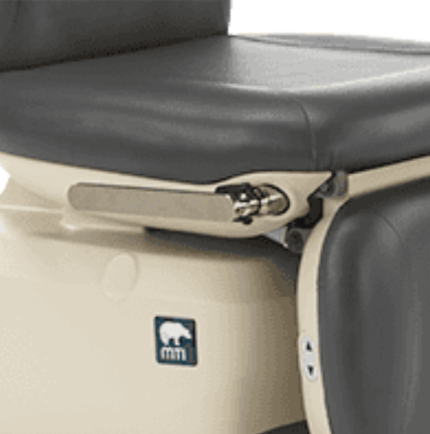 MTI Accessory Mounting Rail Assembly, 829 Seat & 830 Back/Seat G2 