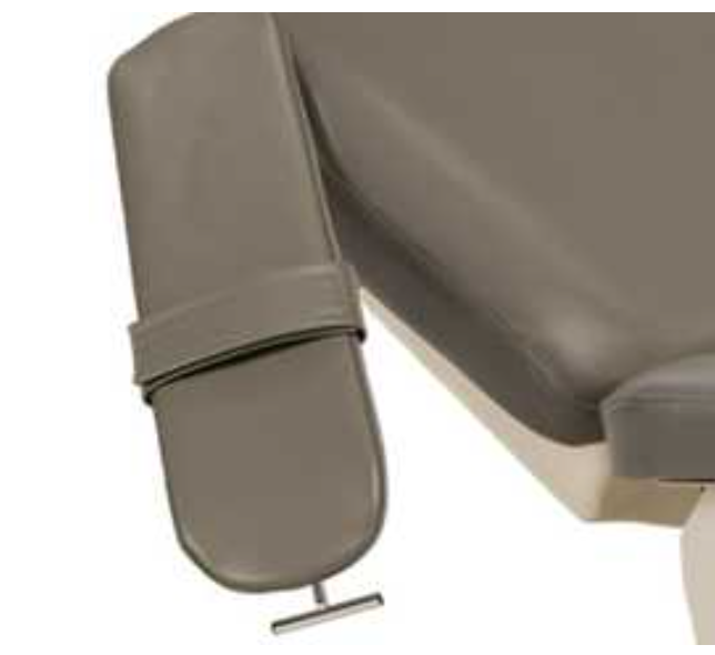 MTI Arm, IV/ Surgery, 24", Deluxe 8-Way Back Rail Mounted, G2, Premium
