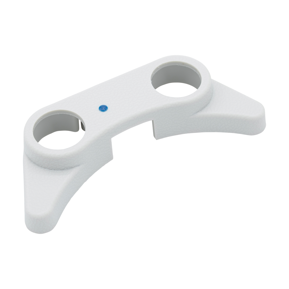 Foot Control Shroud, 2-Hole, Gray