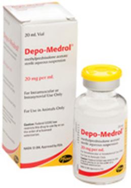 Depo-Medrol (Methylprednisolone Acetate) Sterile Aqueous Suspension 40mg/mL, 5mL