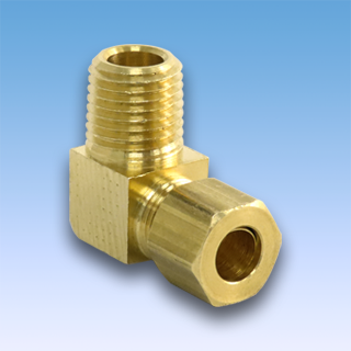 Elbow Fitting (5/16" Tube X 1/4" Mpt)