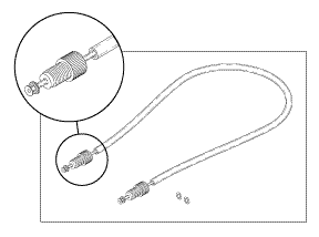 Tubing Assembly (H2O2 Delivery- 19" Lg)